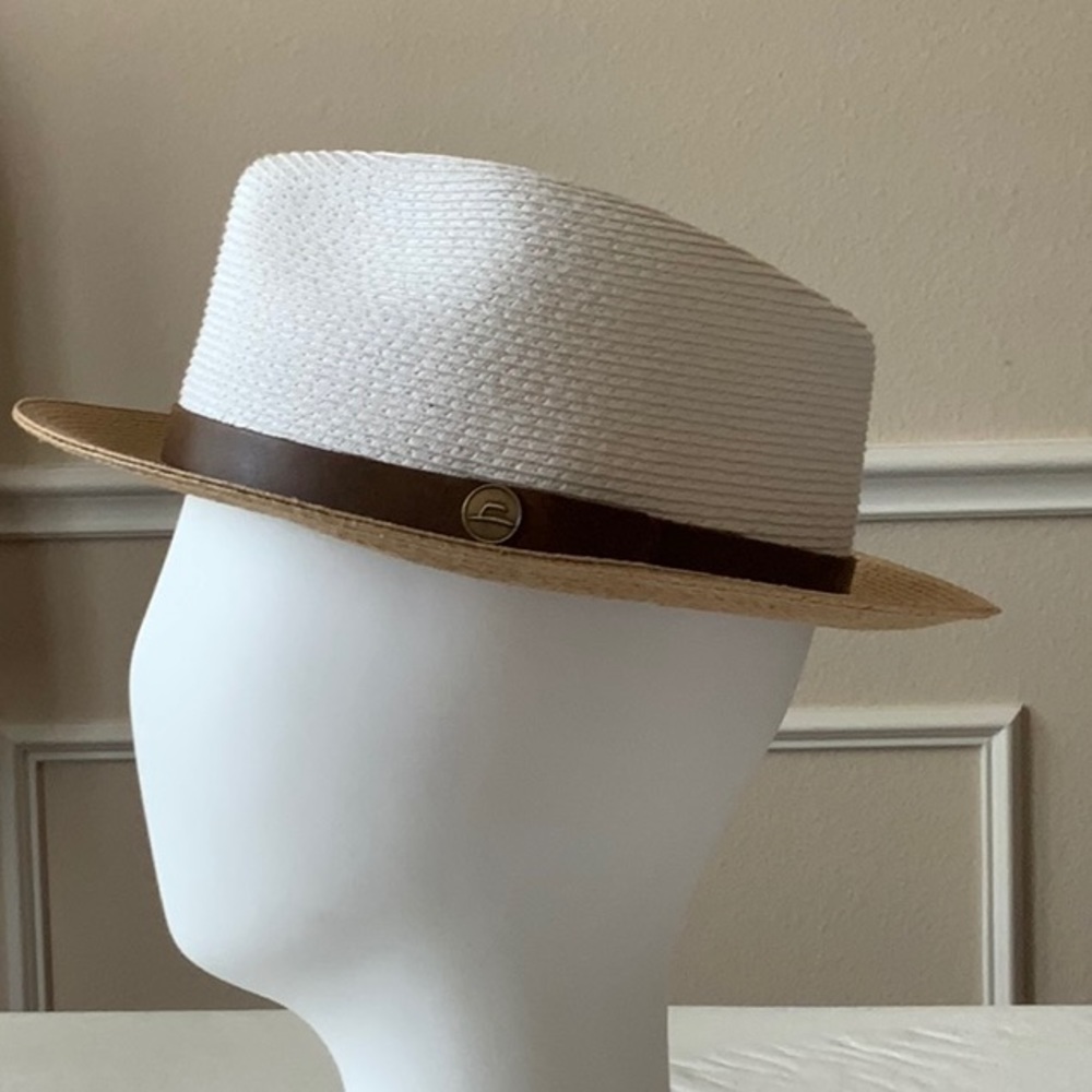 Tilley JACKSON TOY4 Fedora - White/Tan